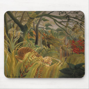 Rousseaus Tiger-Mauspad Mousepad