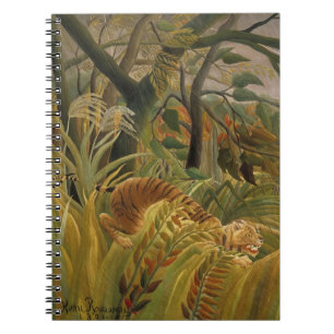 Rousseaus Tiger-Notizbuch Notizblock