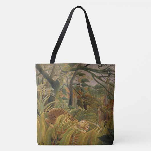 Rousseaus Tigerkunsttaschen Tasche (Vorderseite)