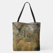 Rousseaus Tigerkunsttaschen Tasche (Rückseite)