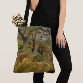 Rousseaus Tigerkunsttaschen Tasche (Von Nahem)