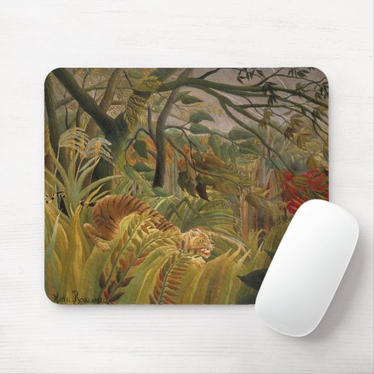 Rousseaus Tigermousepad Mousepad (Mit Mouse)