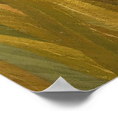 Roussequ Dschungel Tropischer Tiger Kunst Poster (Ecke)