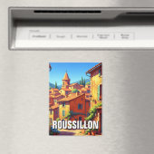 Roussillon Frankreich Magnet (In Situ (Geschirrspüler))
