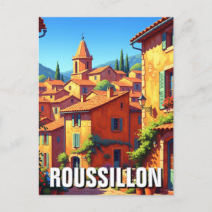 Roussillon Frankreich Postkarte