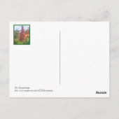  ROUSSILLON, OCHRE VILLAGE,  PROVENCE,FRANCE POSTKARTE (Rückseite)