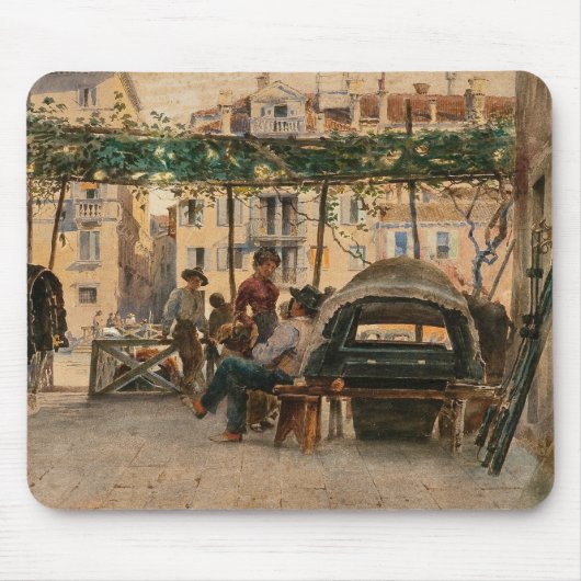 Roussoffs Mousepad in Venedig (Vorne)