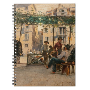 Roussoffs Venedig-Notizbuch Notizblock