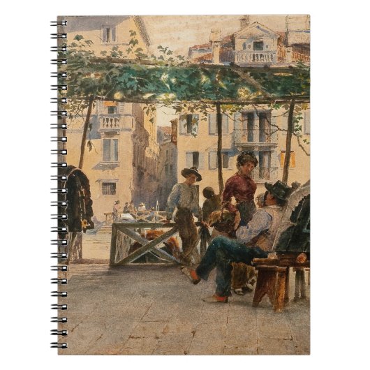 Roussoffs Venedig-Notizbuch Notizblock (Vorderseite)
