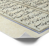 Roustem erobert sein Pferd aus dem "Shahnama" Poster (Ecke)