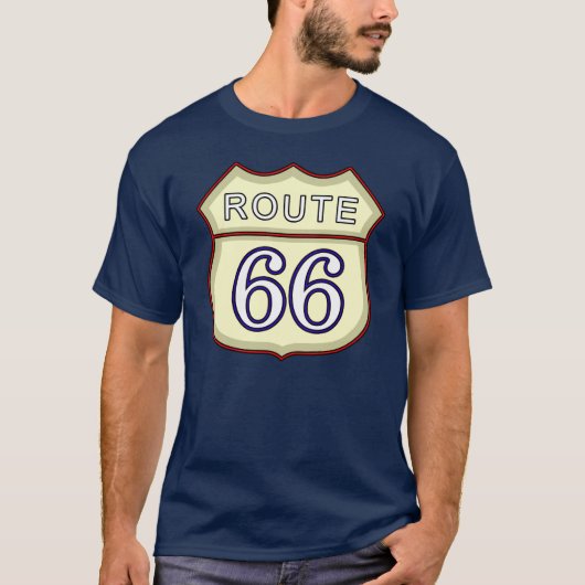 route66 T-Shirt (Vorderseite)