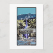 Route 100, Vermont Postkarte (Vorderseite)