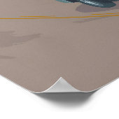 Route 101 USA Reiseplakat Poster (Ecke)