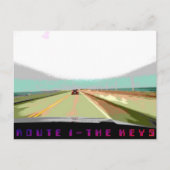 Route 1, Florida Postkarte (Vorderseite)