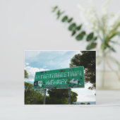 Route 375, Extraterrestrische Postkarte (Stehend Vorderseite)