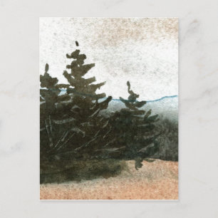 "Route 55 Wiesen Pinien" Landstrassen Postkarte