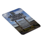 Route 66 - 100 - 100 Jahre alt 1026 - 2026 Magnet (Rechte Seite)