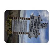 Route 66 - 100 - 100 Jahre alt 1026 - 2026 Magnet (Horizontal)