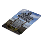 Route 66 - 100 - 100 Jahre alt 1026 - 2026 Magnet (Linke Seite)