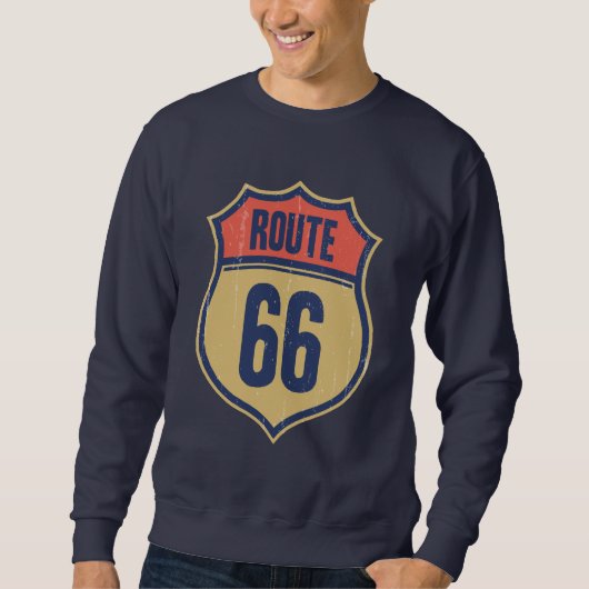 Route 66 -1014 sweatshirt (Vorderseite)