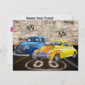 Route 66 - #2 - SRF Einladung (Vorne/Hinten)