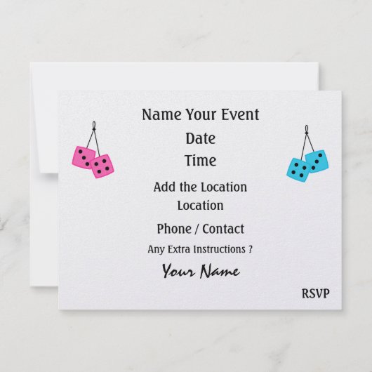 Route 66 - #3 - SRF Einladung (Rückseite)