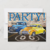 Route 66 - #3 - SRF Einladung (Vorderseite)