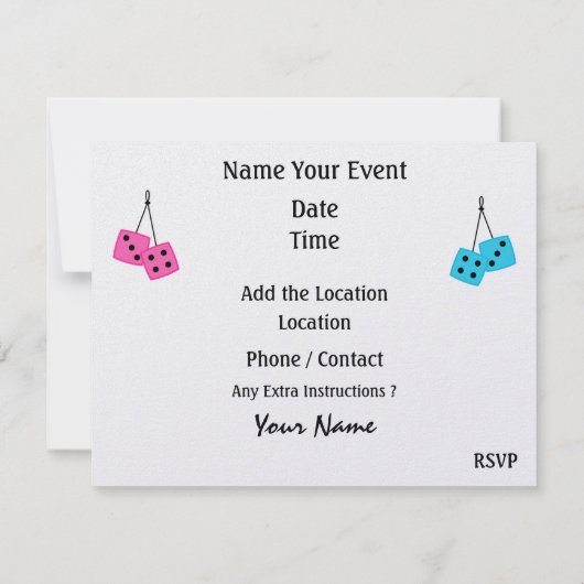 Route 66 - #3 - SRF Einladung (Rückseite)