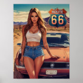 ROUTE 66 A TRAAM POSTER (Vorne)