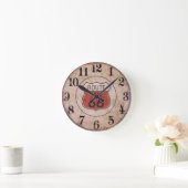 Route 66 Acrylwand Uhr (Zuhause)