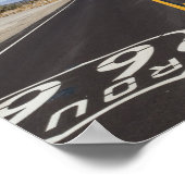 Route 66, Amboy (Kalifornien, USA) Poster (Ecke)