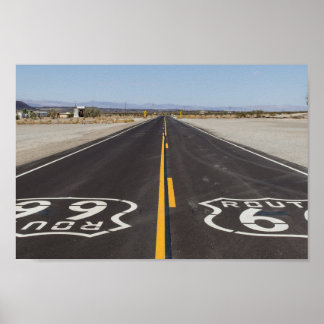 Route 66, Amboy (Kalifornien, USA) Poster