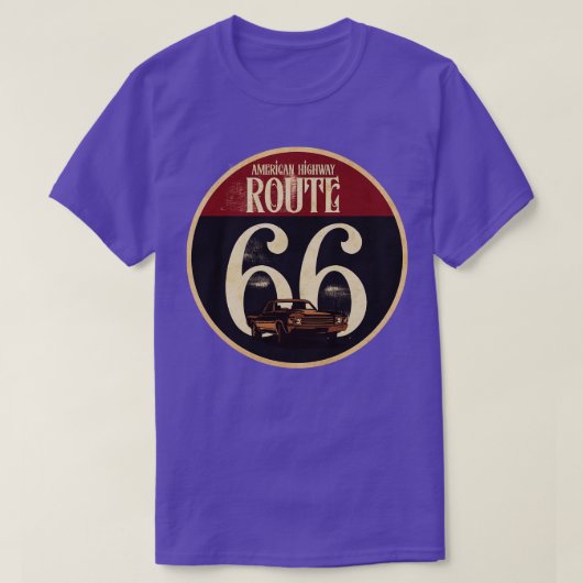 Route 66 America T-Shirt (Design vorne)