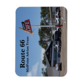 Route 66 America's Main St. Adrian Texas MidPoint Magnet (Vertikal)