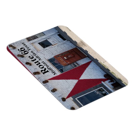 Route 66 America's Main St. Adrian Texas MidPoint Magnet (Rechte Seite)