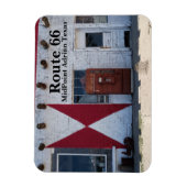 Route 66 America's Main St. Adrian Texas MidPoint Magnet (Vertikal)
