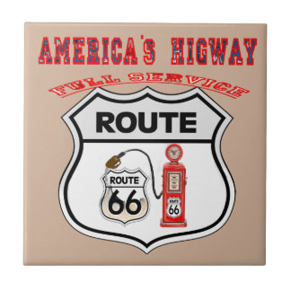 route 66 Amerika higway gifts Fliese