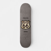 Route 66 (anpassbar) skateboard (Vorne)