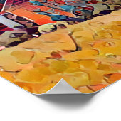 Route 66 Arcadia Round Barn Oil Malerei Poster (Ecke)