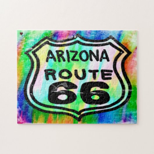 Route 66 Arizona Jigsaw Puzzle (Horizontal)