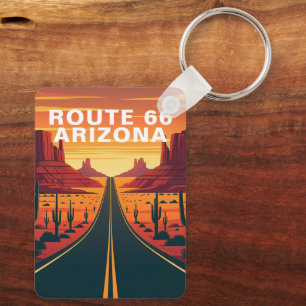 Route 66 Arizona Mother Road Travel Schlüsselanhän Schlüsselanhänger