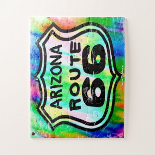 Route 66 Arizona Puzzle (Vertikal)