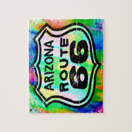 Route 66 Arizona Puzzle (Vertikal)