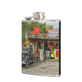 Route 66 Arizona rustikales Retro-Geschäft Flachmann (Links)