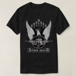 Route 66 Artists United V-8 T - Shirt