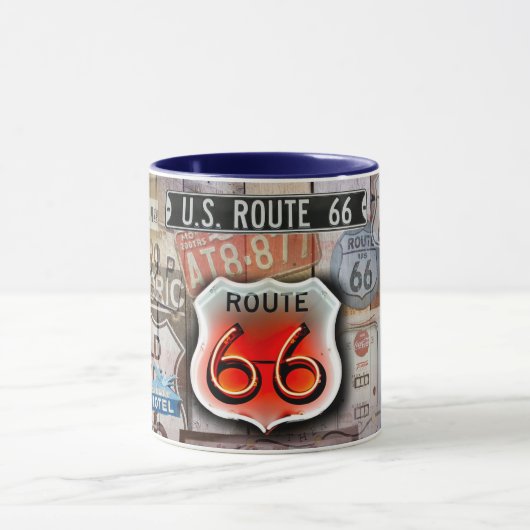 Route 66 auf der Mutterstraße Tasse (Zentrum)