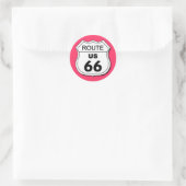 Route 66 Aufkleber (Tasche)