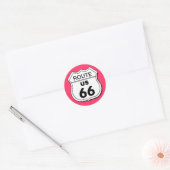 Route 66 Aufkleber (Umschlag)