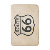 Route 66 badematte (Vorderseite Vertikal)