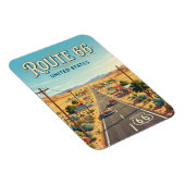 Route 66 bei Seligman Arizona Magnet (Rechte Seite)